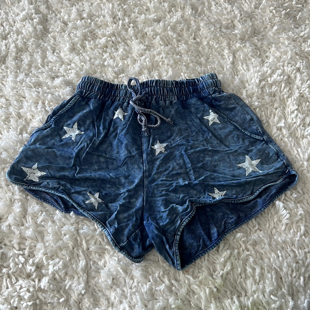 Navy Star Shorts